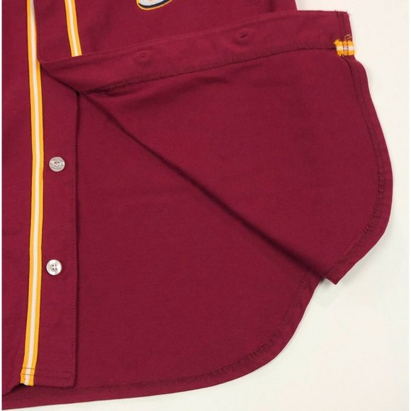 Cleveland Cavaliers Starter NBA Mens 2XL Button Front Sewn Baseball Jersey Shirt - Picture 4 of 10